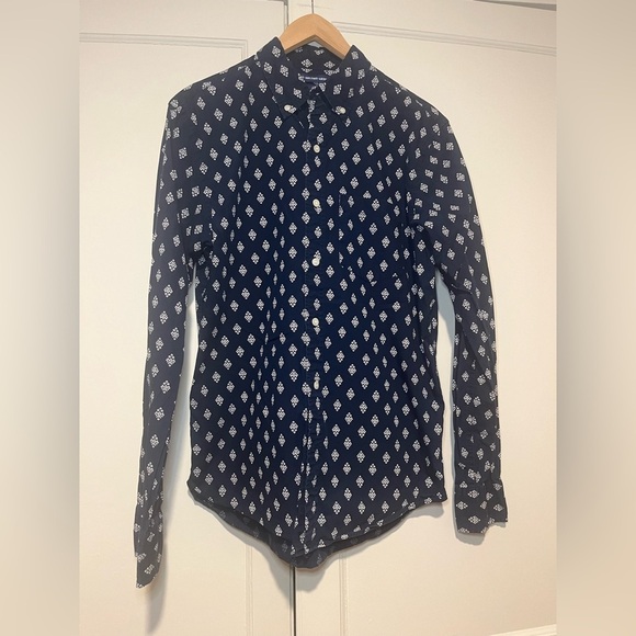 Men's Cotton Patterned Long Sleeve Button Up Shirt Bundle - Picture 2 of 4